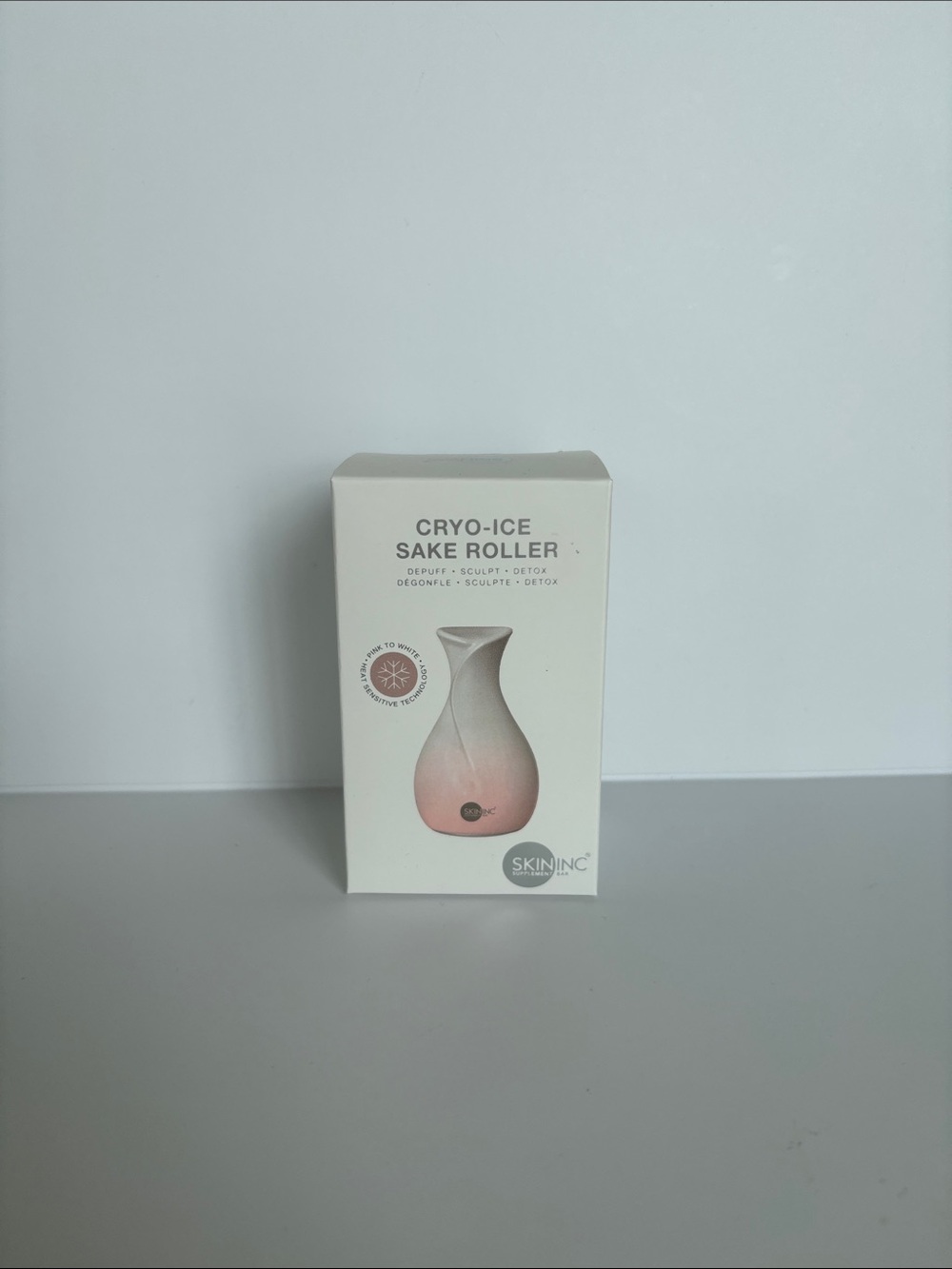 Skin Ink Cryo-Ice Sake Roller - Pink/White
